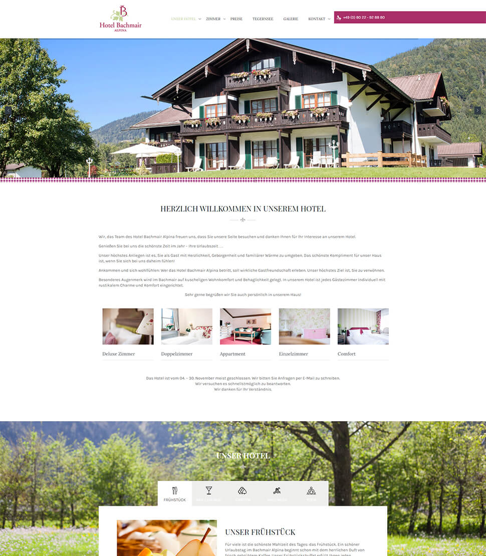 Designiero portfolio - Hotel Bachmair